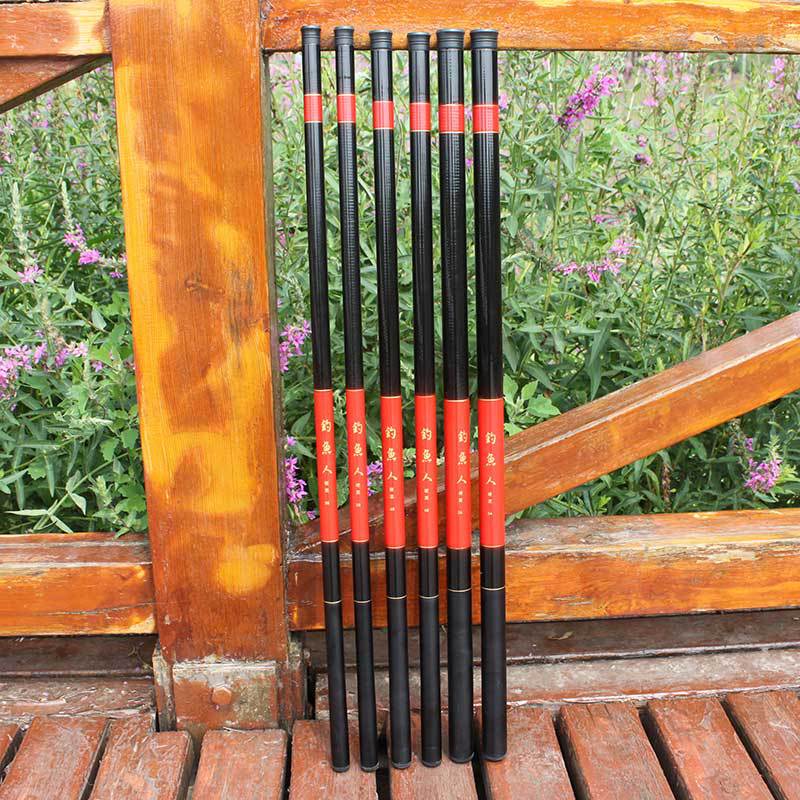 High Quality Fiberglass Fishing Rod Hand Rod Hard-Adjustable Fishing Rod Short Section Flat Stream Rod Telescopic Rod Fishing Gear Manufacturer Wholesale