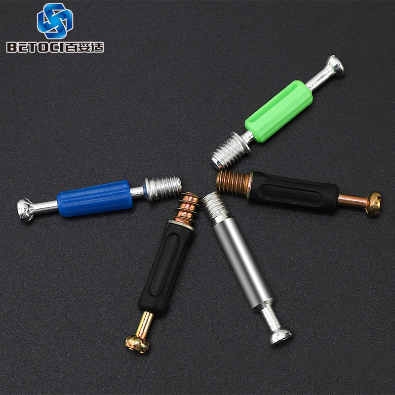 Three-in-one eccentric wheel thickened lock buckle clothing cabinet furniture disassembly and Assembly connection hardware accessories three-in-one connector