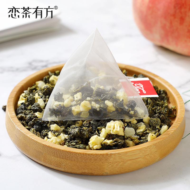 Multi-Flavor Cold Brew Tea Jasmine Green Tea Health-Preserving Flower Tea Fruit Tea Triangular Tea Bag Wholesale Hotel Restaurant Commercial