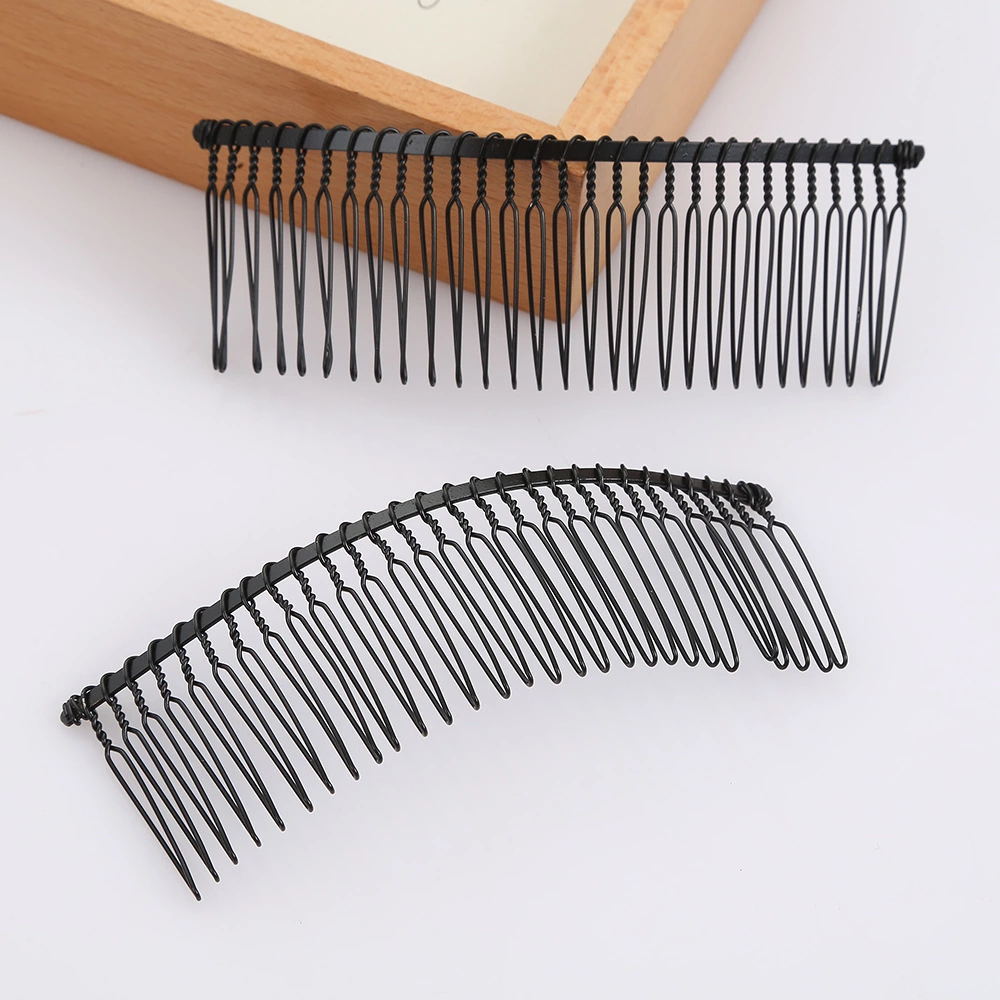 10203040 Guangdong Twist Comb Crown Hair Comb Bridal Comb Hairband Twisted Iron Fork Comb Hair Accessories Headwear Wholesale