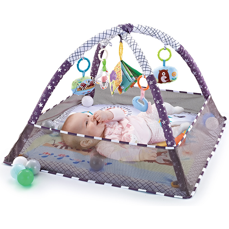 Newborn Baby Game Blanket Fence Toy Fitness Rack Cross Border Amazon Hot Selling Toy Blanket 0-1 Years 3-6 Months