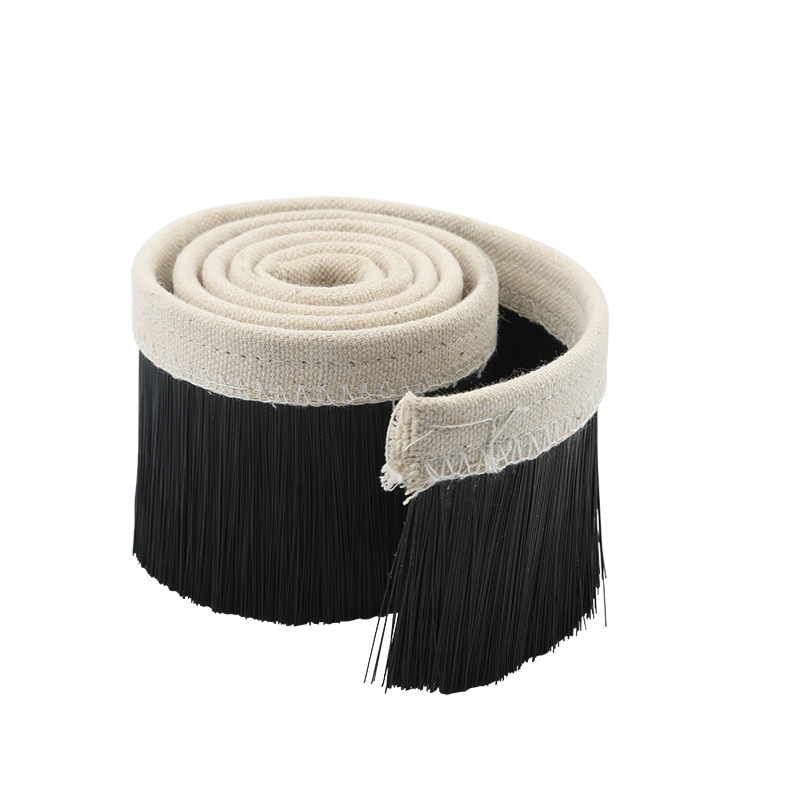 Woodworking machinery engraving machine dust cover nylon brush dust cover adhesive canvas strip brush Woodworking Industrial sealing strip