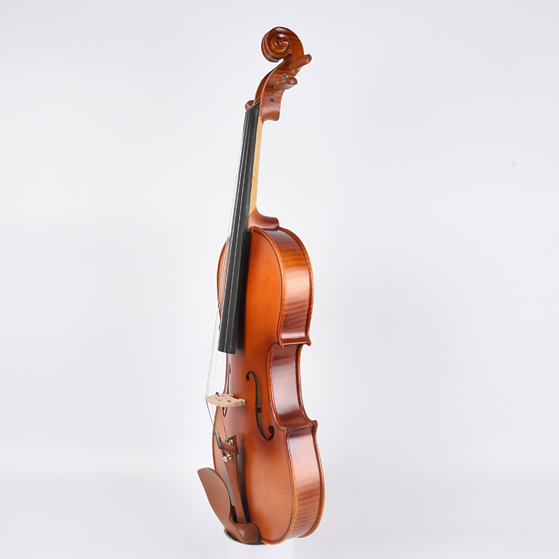 Factory supply craft pattern jujube violin tiger pattern handmade violin for adult children grading performance