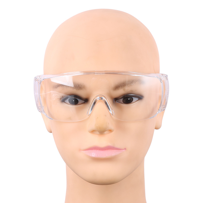 Factory wholesale blinds goggles anti-spray labor protection glasses anti-fog new all-transparent goggles