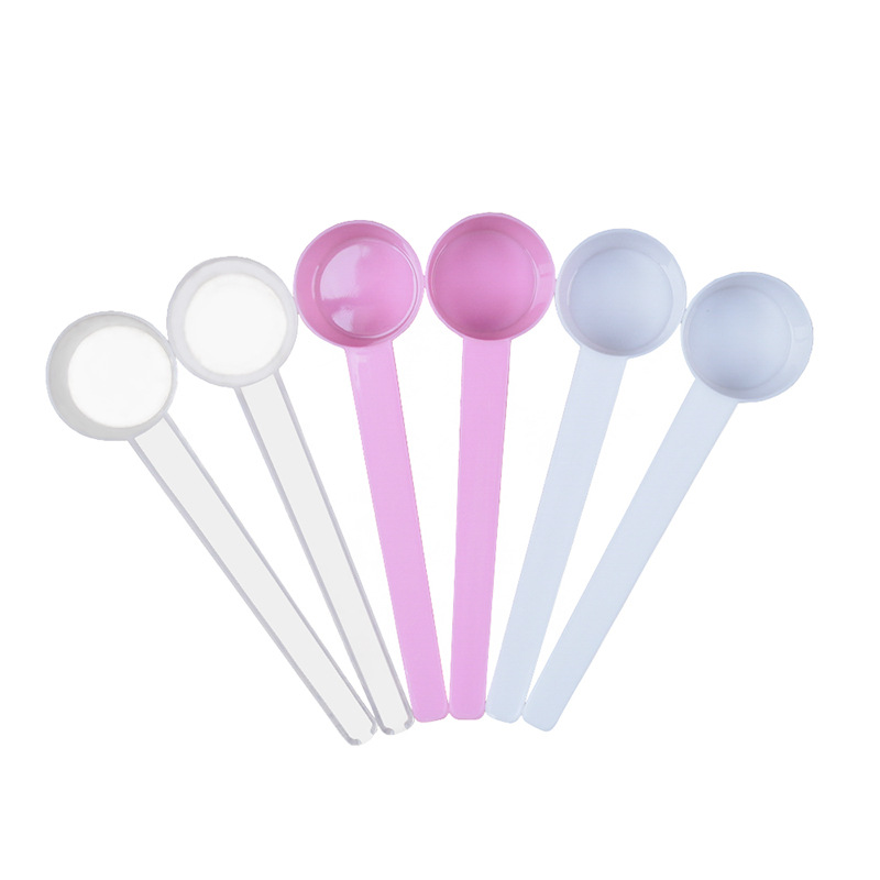Facial Mask Powder Spoon 5g 10ml Plastic Measuring Spoon 5g Feed Fertilizer Pesticide Laundry Detergent Powder Measuring Spoon