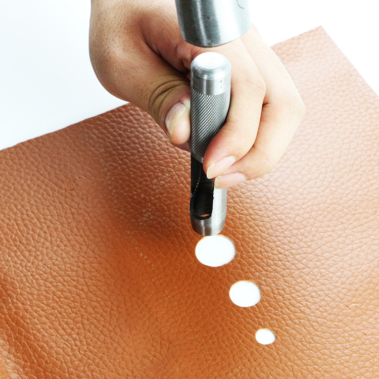 Supply 6pc belt punch Hollow Punch handmade DIY leather punch tool leather punch punch wholesale