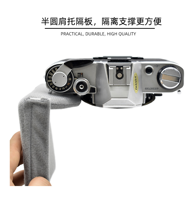 Cross-border camera bag camera bag partition shock pad partition split block wholesale thickened cushion buckle pad