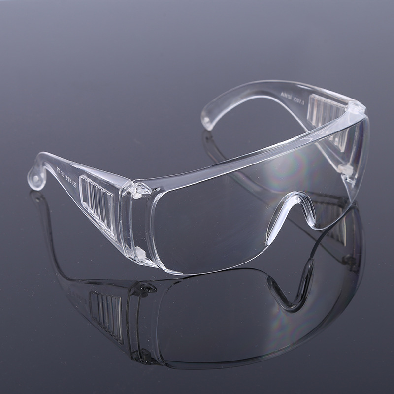 Factory wholesale blinds goggles anti-spray labor protection glasses anti-fog new all-transparent goggles