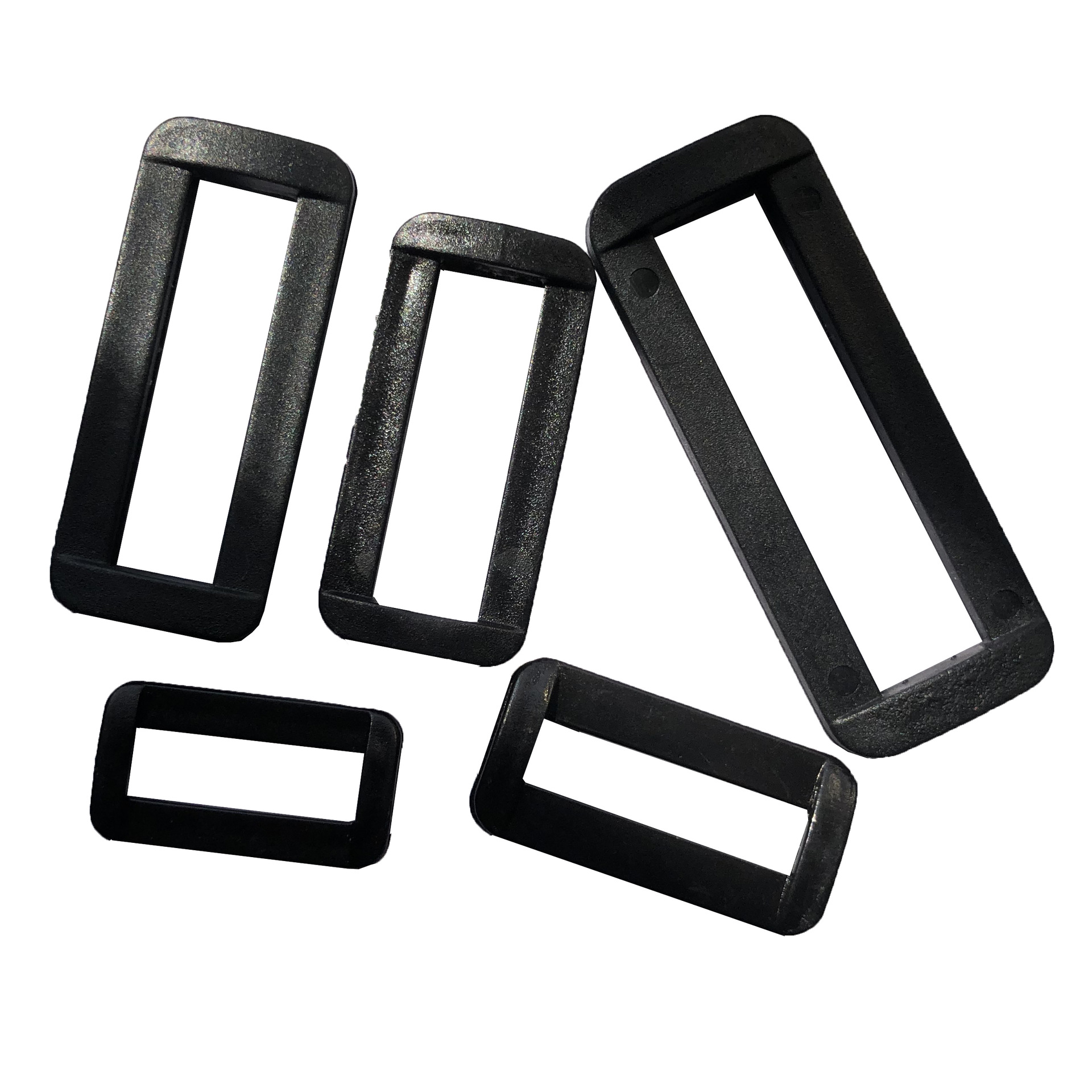 Bag Accessories Accessories Black Square Buckle Buckle Plastic Two-gear Buckle Bag Belt Connection Buckle Webbing Buckle