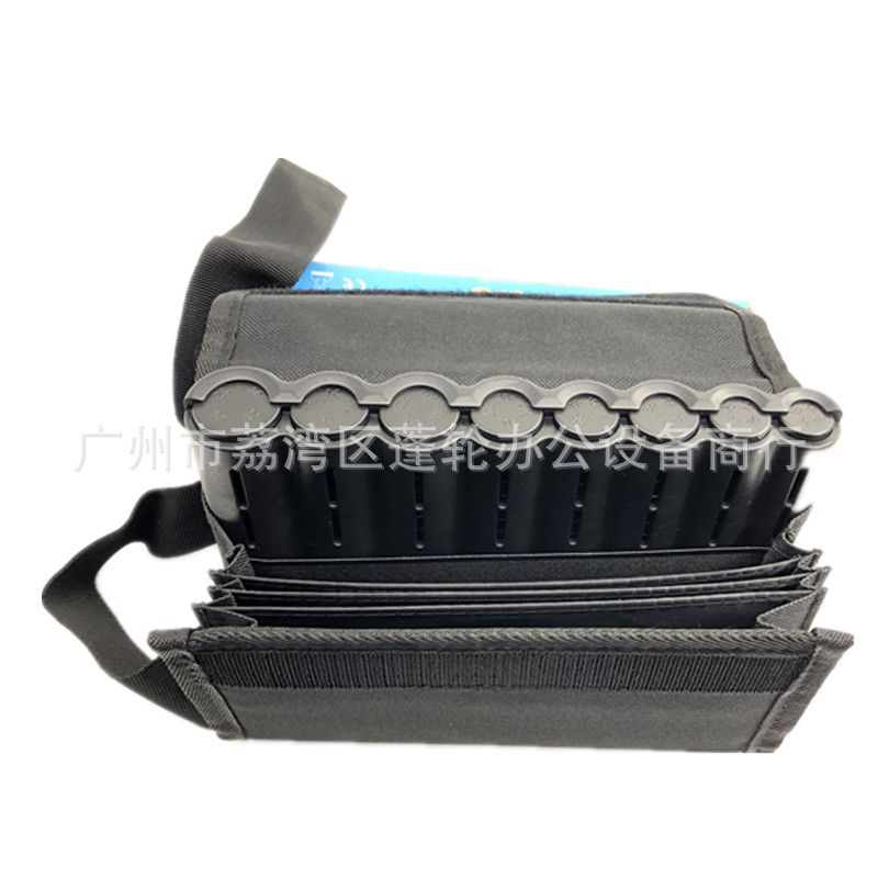 Portable euro storage box coin bag European Union paper money horizontal hanging waist bag coin holder coin separator can wallet