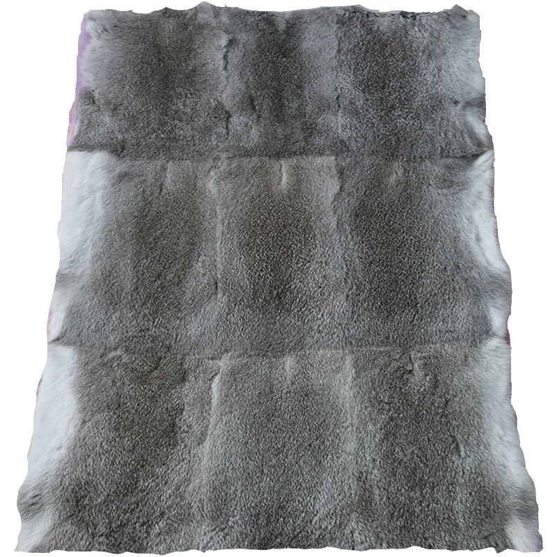 Source Factory Direct Sales Whole Rabbit Fur Blanket Clothing Liner Fabric Rabbit Skin Mattress