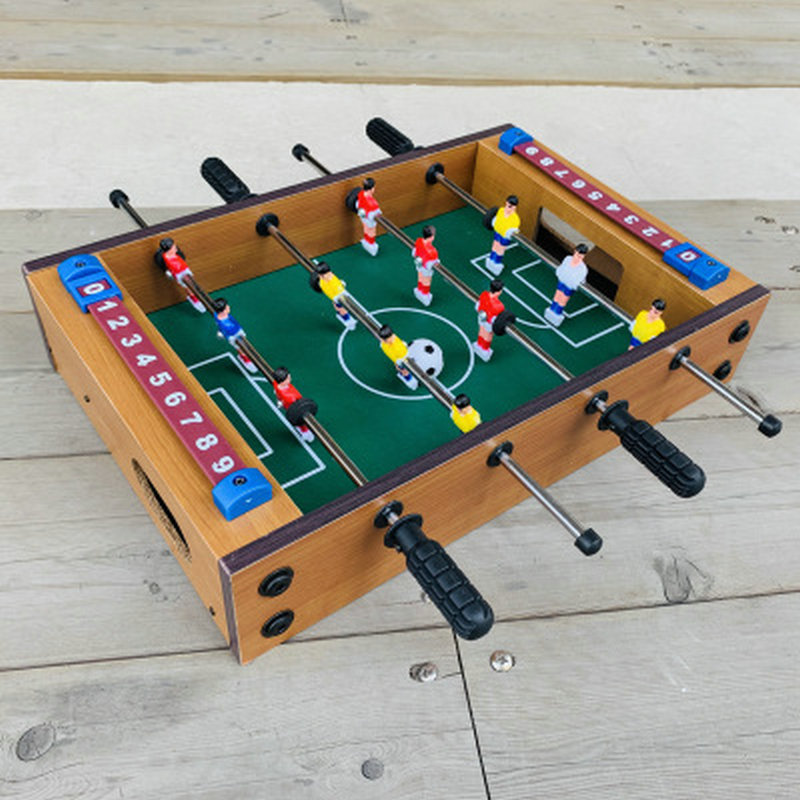 Factory supply table football machine battle party multiplayer game indoor children's desktop football Wholesale
