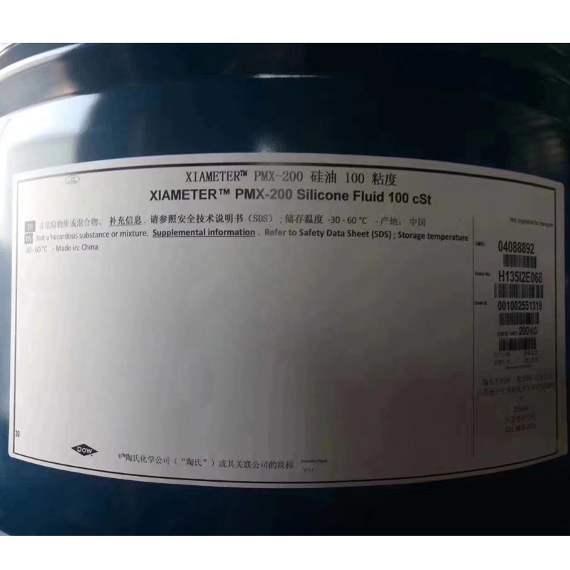 Dow Corning Dimethyl Silicone Oil Pmx-200 Silicone Oil 50-1000 Conventional Viscosity Polydimethylsiloxane Defoaming