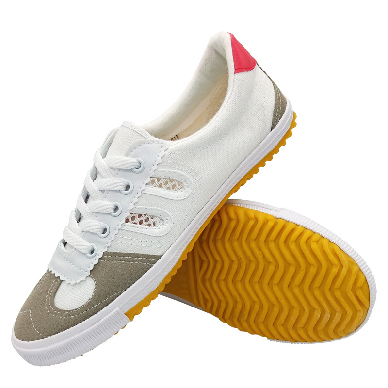 Double Star volleyball shoes tendon sole training martial arts exercise Sports canvas shoes men and women running shoes mesh running shoes sneaker