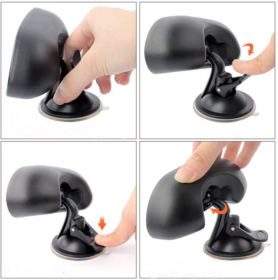 зеркало заднего вида для детей, безопасное зеркало для наблюдения за детьми в автомобиле, большая присоска