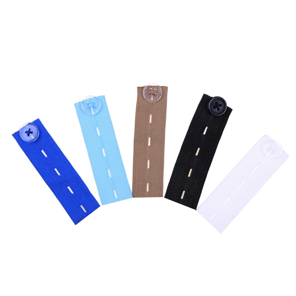 Belt waist extension buckle elastic adjustable buckle pregnant women fat pants elastic buckle factory direct sales