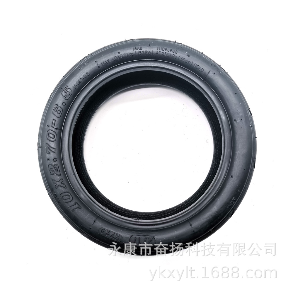 Manufacturer Supplies Cy10*2.50-6.5 Tire 10*2.70-6.5 Chaoyang Tubeless Tire Scooter Tire Wholesale