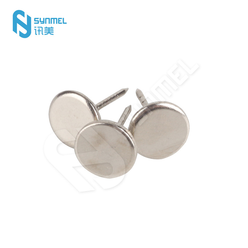 News US Supermarket Anti-theft Buckle Special Nail Clothing Anti-theft Magnetic Buckle with Nail Flat Head Anti-theft Nail 16/19mm
