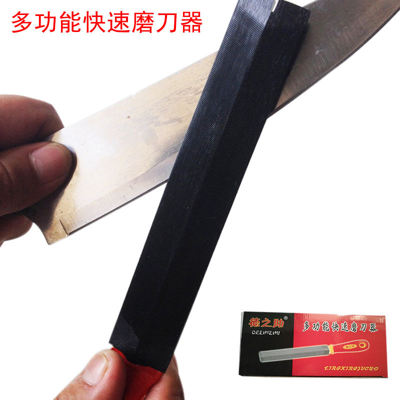 Dezhizhu rhombus file woodworking saw file triangle file quick sharpener stall 2 yuan shop file sharp steel file