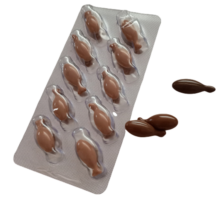 Red Capsules (10 Capsules/Plate) Chewable Soft Capsule Processing, Source Manufacturer Production and Direct Sales Wholesale