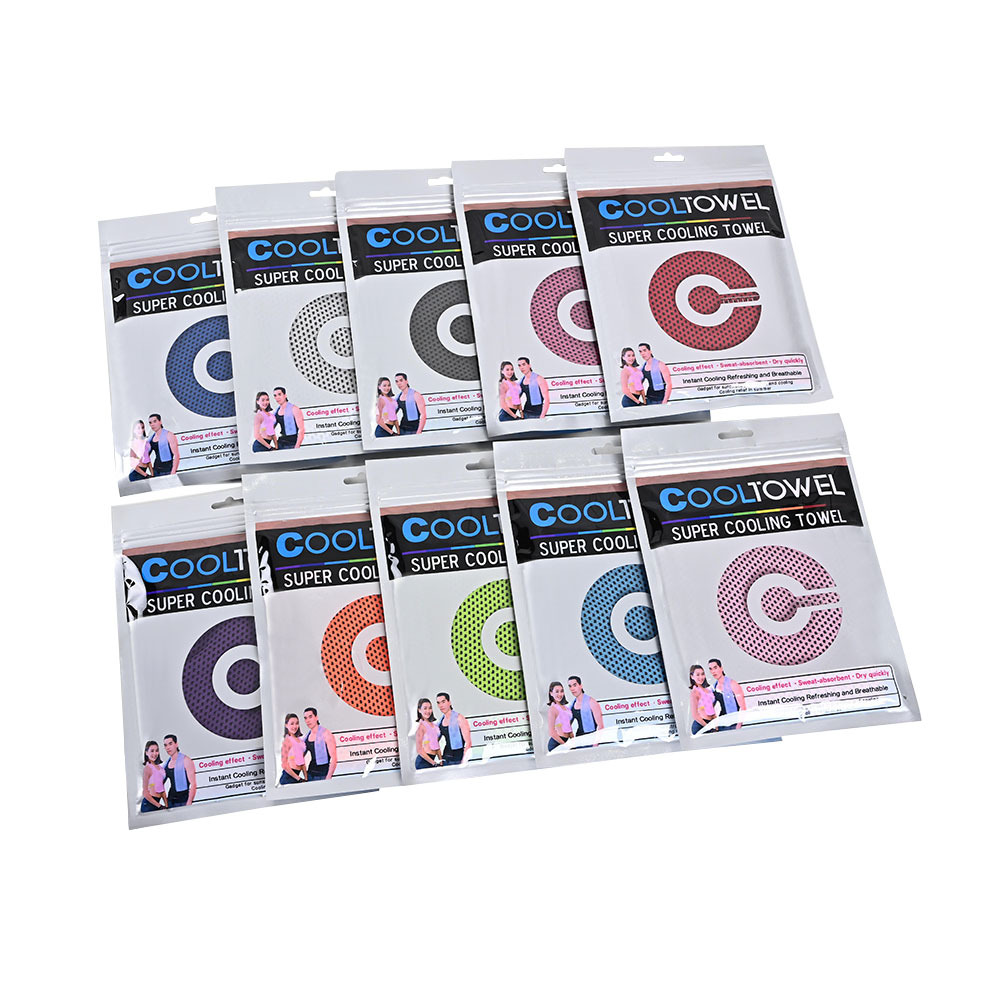 Foreign Trade Factory Cold Sports Towel Quick-Drying Outdoor Cooling Towel Fitness Running Sweat Ice Towel Plus Logo