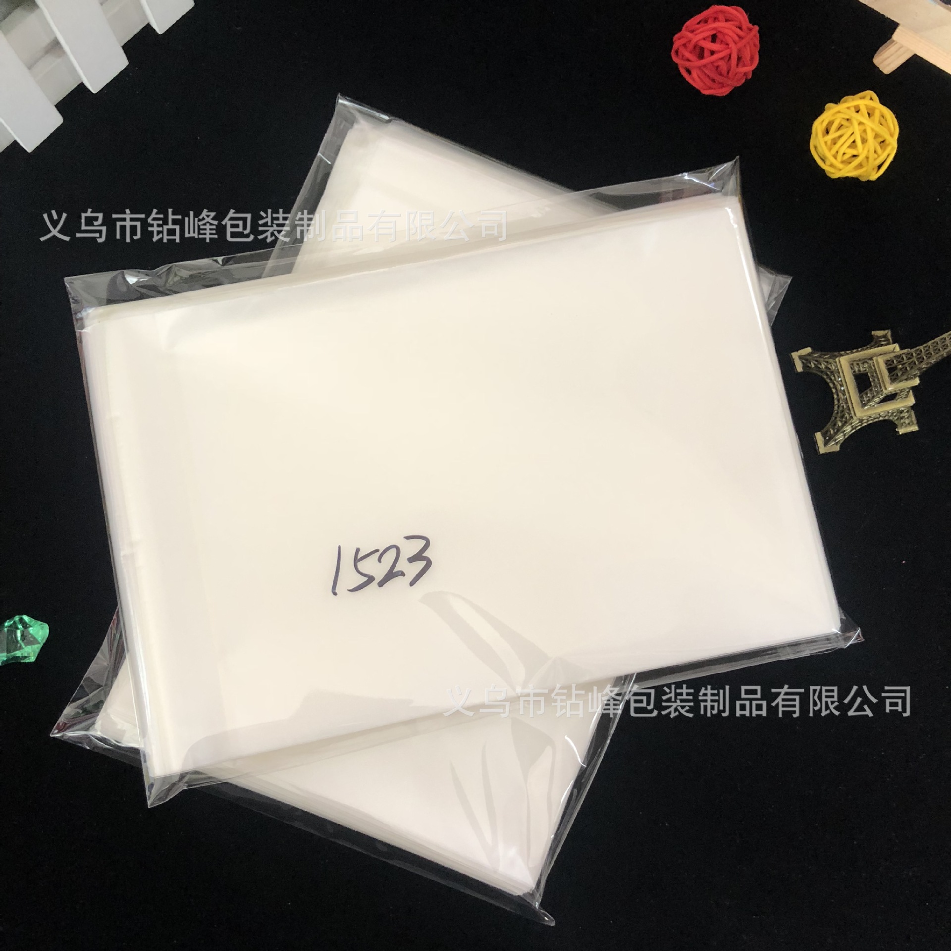 Pure matte color spot/translucent self-adhesive sealing blank bag/underwear/plastic General Packaging/clothes T