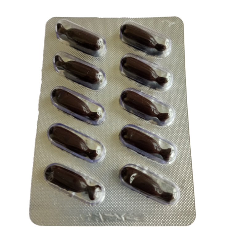 Красные капсулы (10 капсул/упаковка) жевательные мягкие капсулы, производство и оптовая продажа от производителя