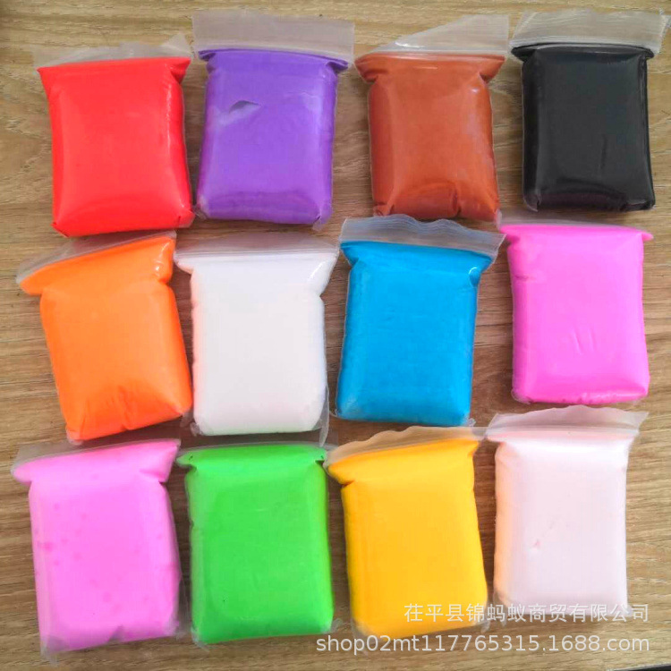 10 грамм цветной глины, легкая глина, 36 цветов, культурно-образовательные курсы для детей в детском саду