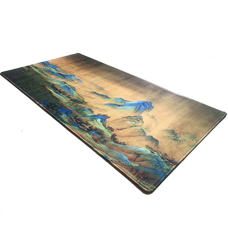 Advertising mouse pad making LOGO rubber mouse pad waterproof mouse pad blank mouse pad lock edge mouse pad