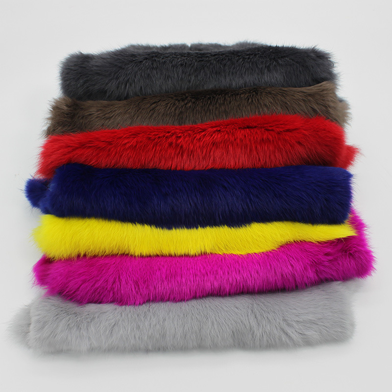 Rabbit Skin Whole Rabbit Skin Rex Rabbit Skin Knee Pads Waist Protection Warm Fabric Rabbit Fur Bag Rabbit Fur Cloth