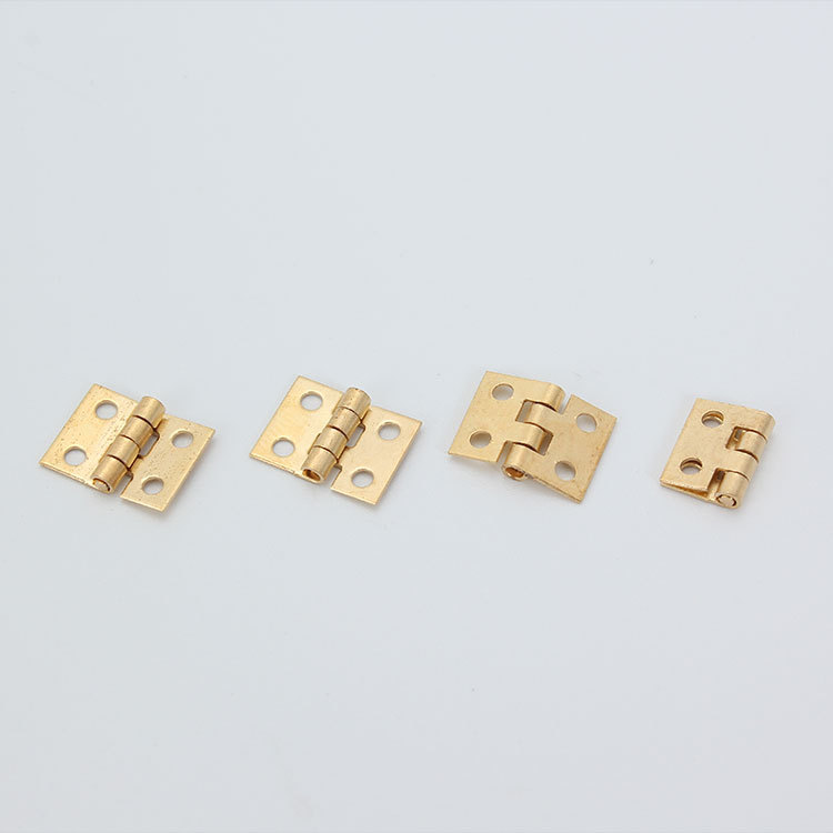 2 Super Mini Pure Copper Hinge Craft Box Small Hinge Full Copper Wide Hinge Small Hinge