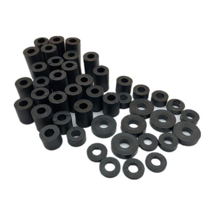 Black round body spacer column/round body isolation column/ABS isolation column black straight tube/nylon hollow tube