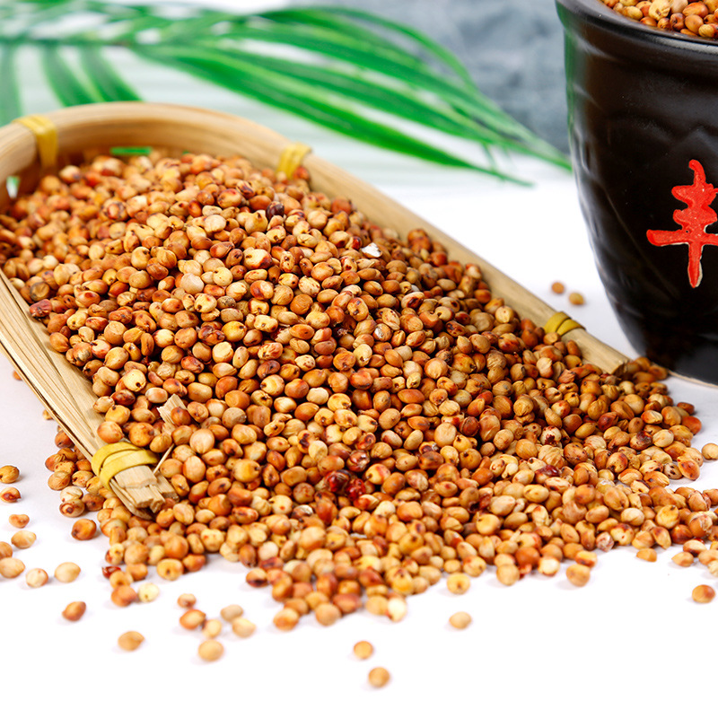 [Wholesale Red Sorghum] Red Sorghum for Brewing, Small Red Grain, Used for Feeding Pigeons and Making Vinegar. 50kg