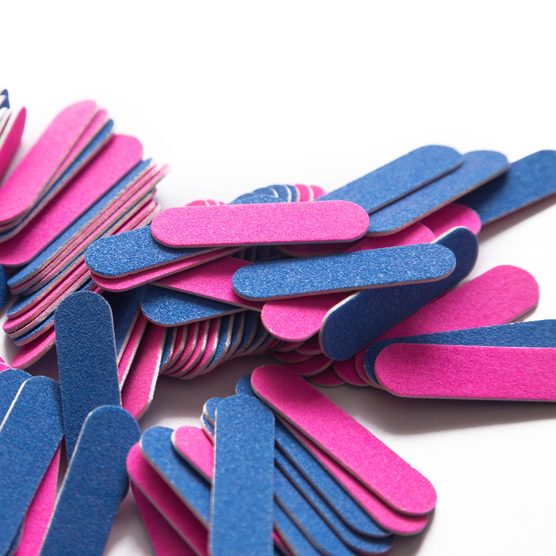 Disposable nail tools double-sided color Mini 5cm nail polishing file manufacturers spot supply