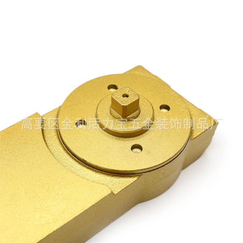 Sky spring glass door buffer hydraulic function Sky Spring Punch-free double cylinder spring wholesale