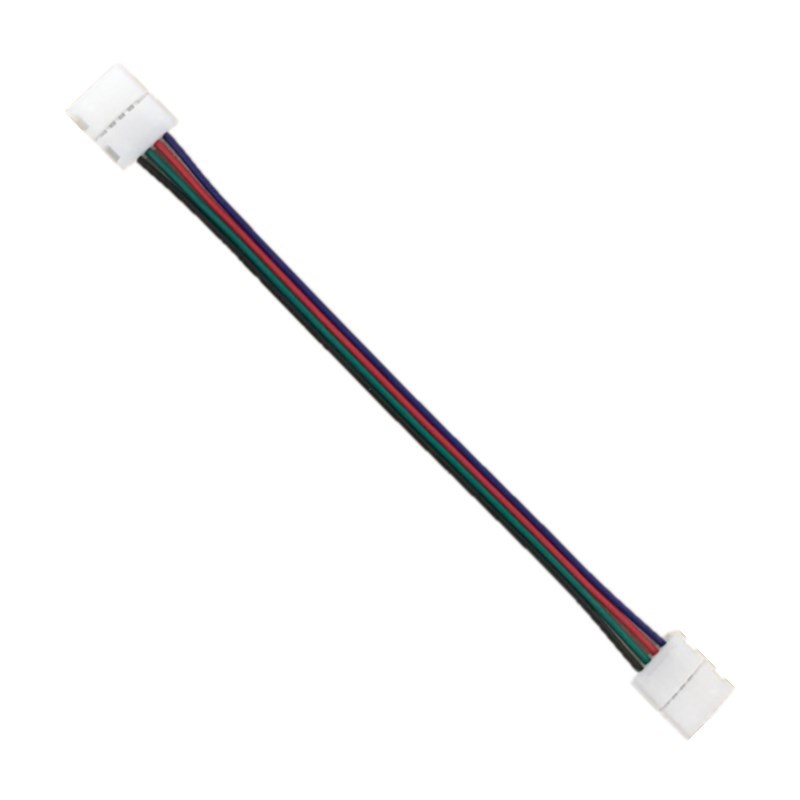 5050Rgb Solder-Free Light Strip Connection Cable 10mm Rgb4Pin Solder-Free Connection Cable Light Strip