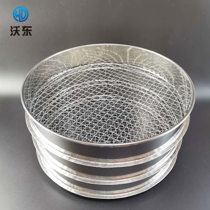 Cross-border source stainless steel flower and Soil sieve planting soil sieve set large hole sieve garden sieve compost sieve
