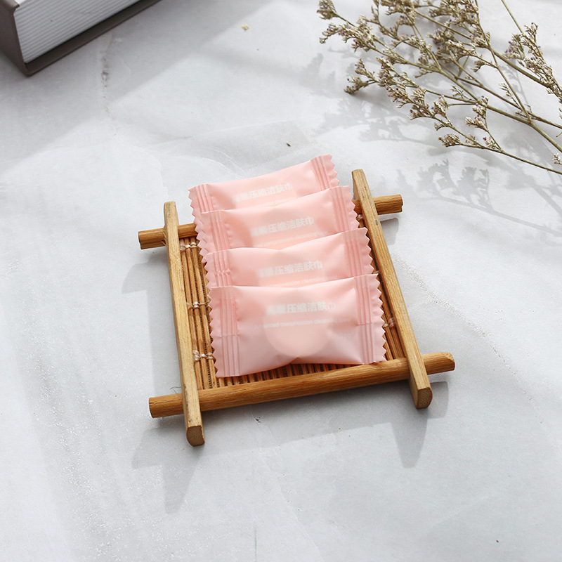 Compressed Paper Towels, Compressed Towels, Compressed Facial Towels, Individually Packaged, Portable, Thickeneded Facial Cleansing Towels, Cotton Beauty Disposable