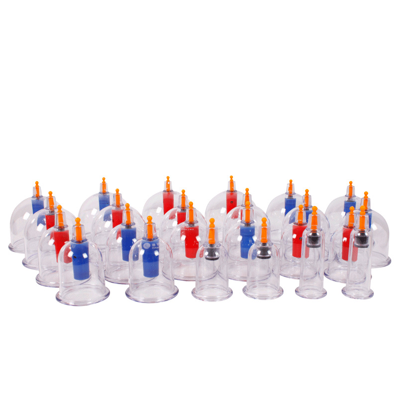 Kangzhu Vacuum Cupping Device 24 Cans of Moisture-Absorbing Tank Thickeneded Household Air-Extracting Tank with Free Scraping Oil Scraping Board