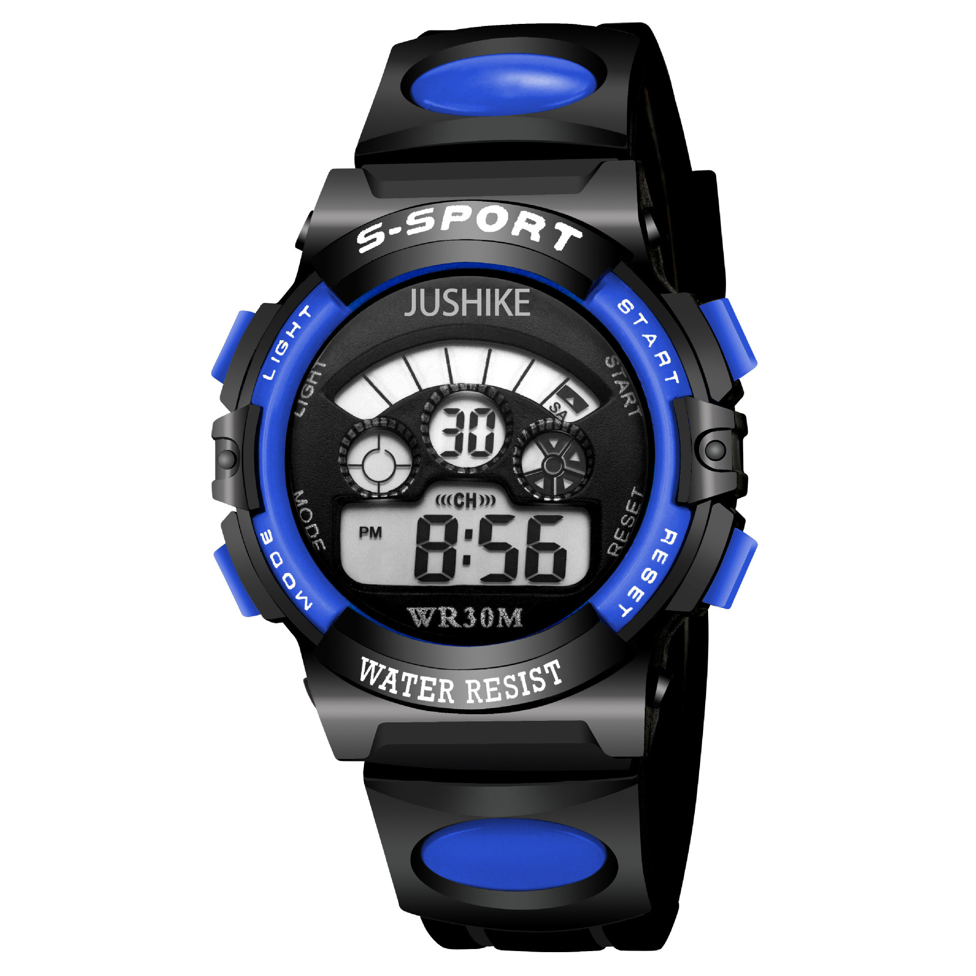 Children's student watch electronic watch calendar week alarm clock hour night light