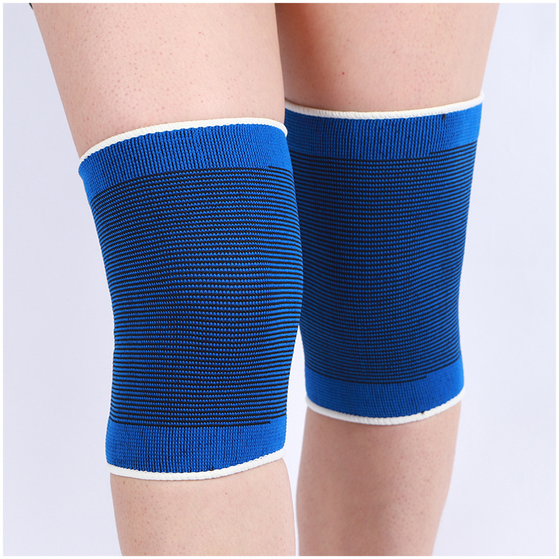 Spring Knee Pads Short Spring Support Silicone Sports Knee Pads Running Mountaineering Fitness Cycling Knee Pads Protective