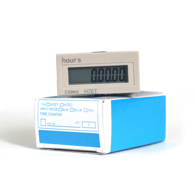 Digital Display Digital Counter Industrial Timer H7Ec-Blm H7Et Accumulated Time Punch Voltage Signal Counter