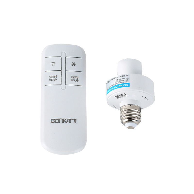 Интеллектуальная беспроводная лампа с дистанционным управлением, E27, управление через стену