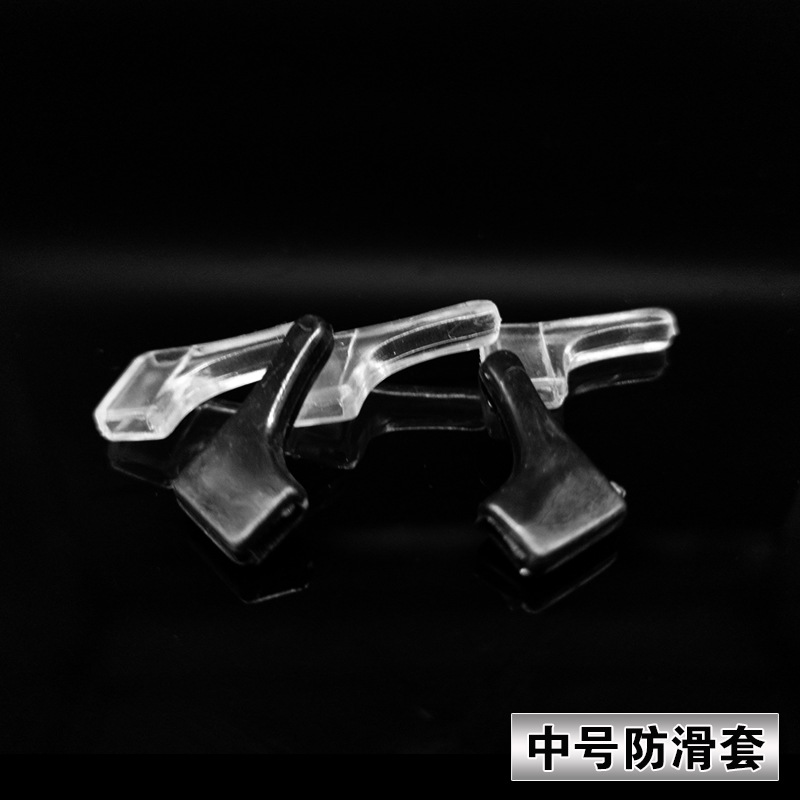 Антискользящий чехол прямой поставки удобный прозрачный с отверстием для очков аксессуары для ушей средние нескользящие наушники