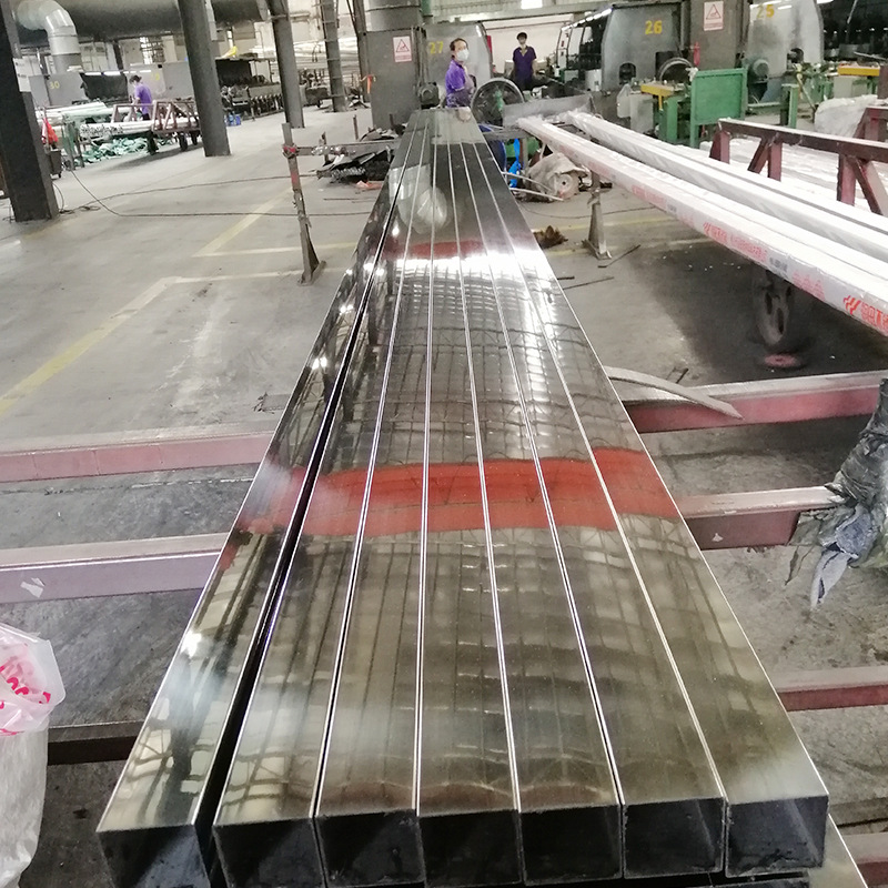 Large Diameter Stainless Steel Square Tube Stainless Steel Square Pipe Welded Pipe Stainless Steel Large Pipe Thickened Stainless Steel Decorative Pipe