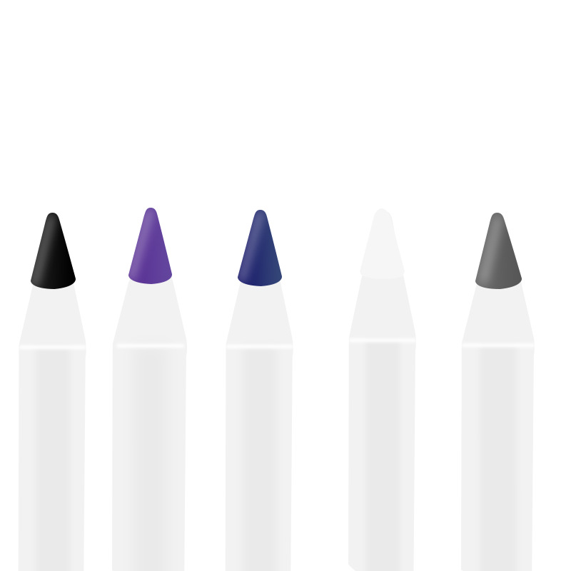 Suitable for Apple Apple Pencil Pen Tip Cover iPad Tablet Capacitive Pen Protective Case Anti-Slip Silicone Protective Cover