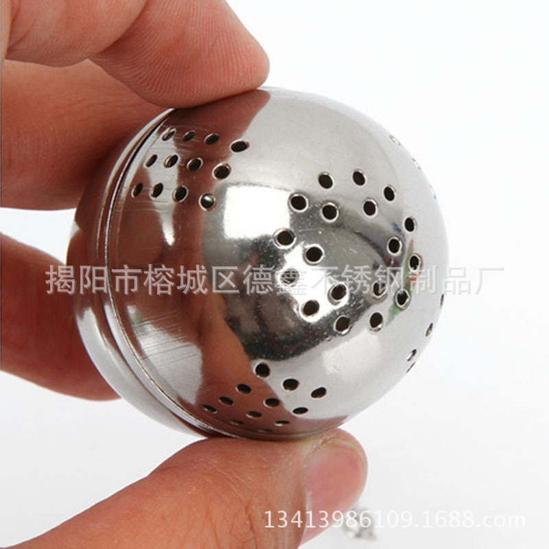 New style good pin 5.5cm tea ball creative stainless steel 201 love seasoning ball stainless steel mesh tea maker