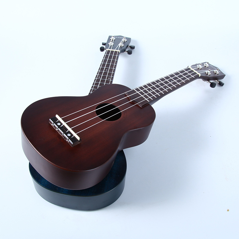 21 inch wooden ukulele can play small guitar children's musical instruments wholesale logo mahogany core Wood