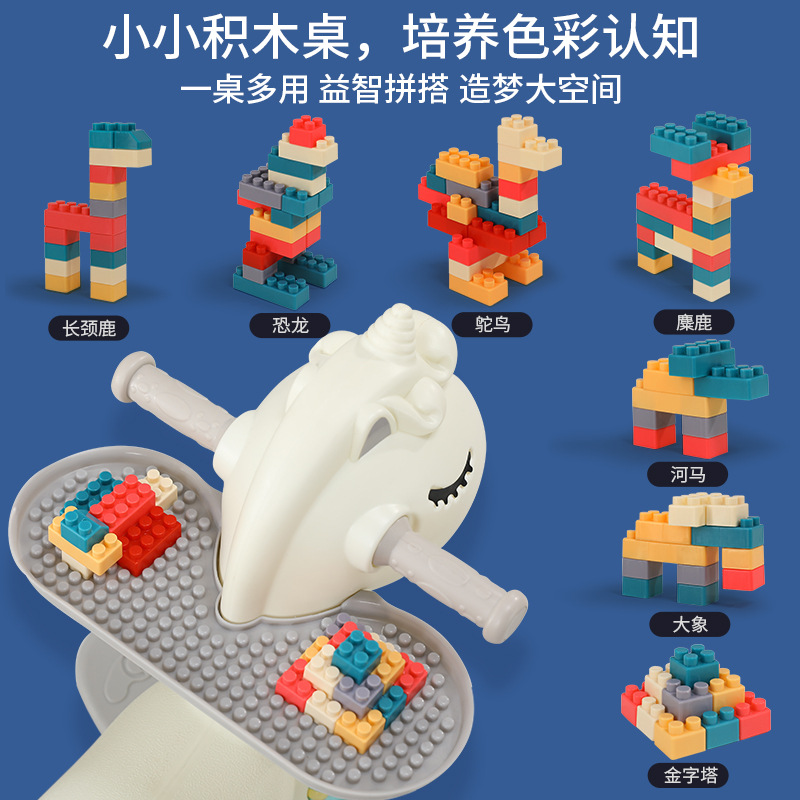 Trojan horse children rocking horse two in one one year old gift baby rocking horse trolley birthday gift baby toy car