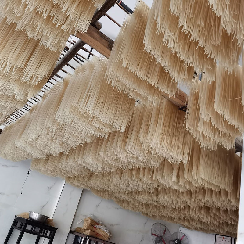 Guizhou specialty Bijie mutton powder Zunyi rice flour dried powder coarse vermicelli mutton vermicelli round flour non-rice noodle wholesale